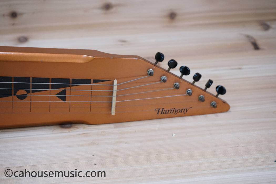 Harmony Vintage 8-String Lap Steel Electric Guitar Used