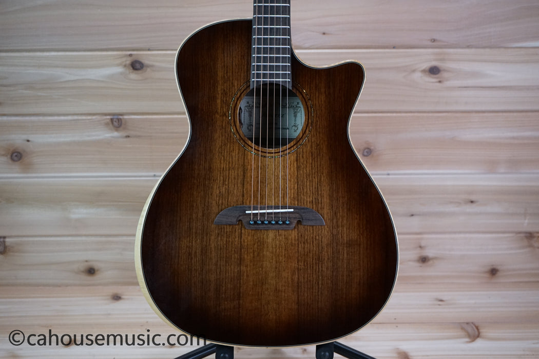 Alvarez AGW77CESHB Deluxe Artist Elite Grand Auditorium Acoustic-Electric Guitar Shadowburst Used