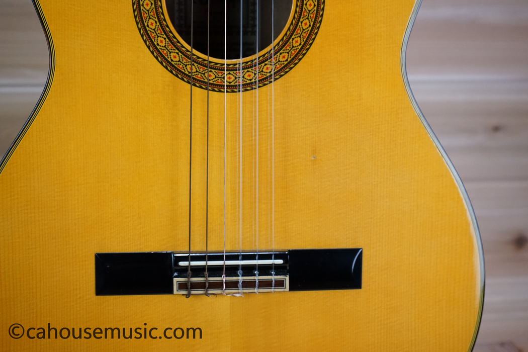Takamine EC132C Nylon String Classical Cutaway Acoustic-Electric Guitar Used