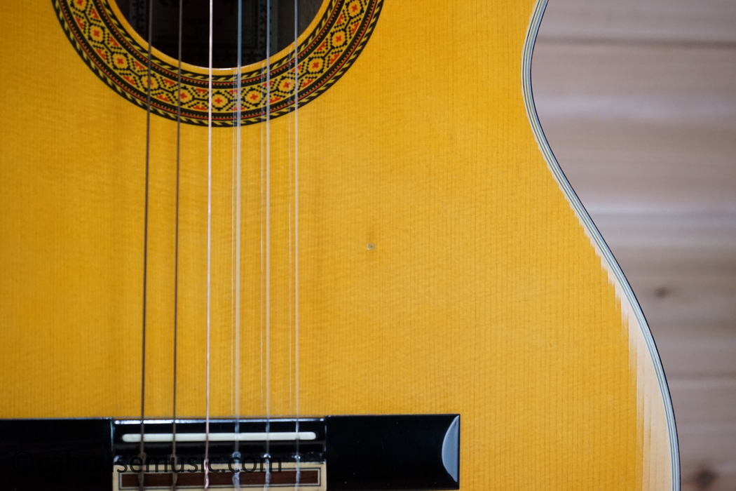 Takamine EC132C Nylon String Classical Cutaway Acoustic-Electric Guitar Used