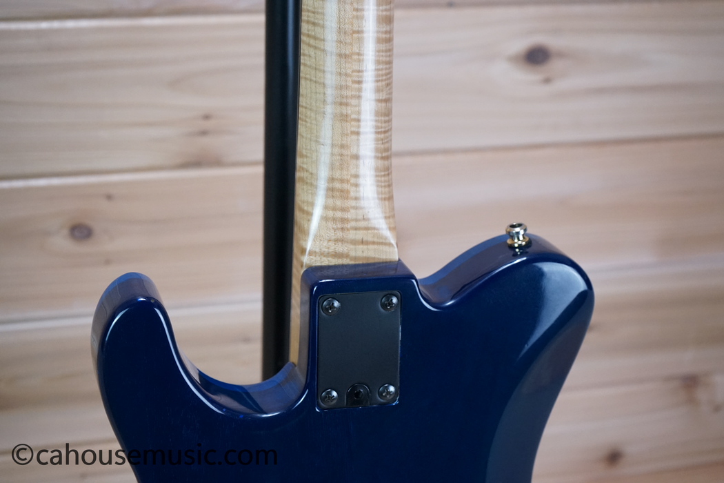 Peavey Generation Series Trans Blue Flame Electric Guitar Used