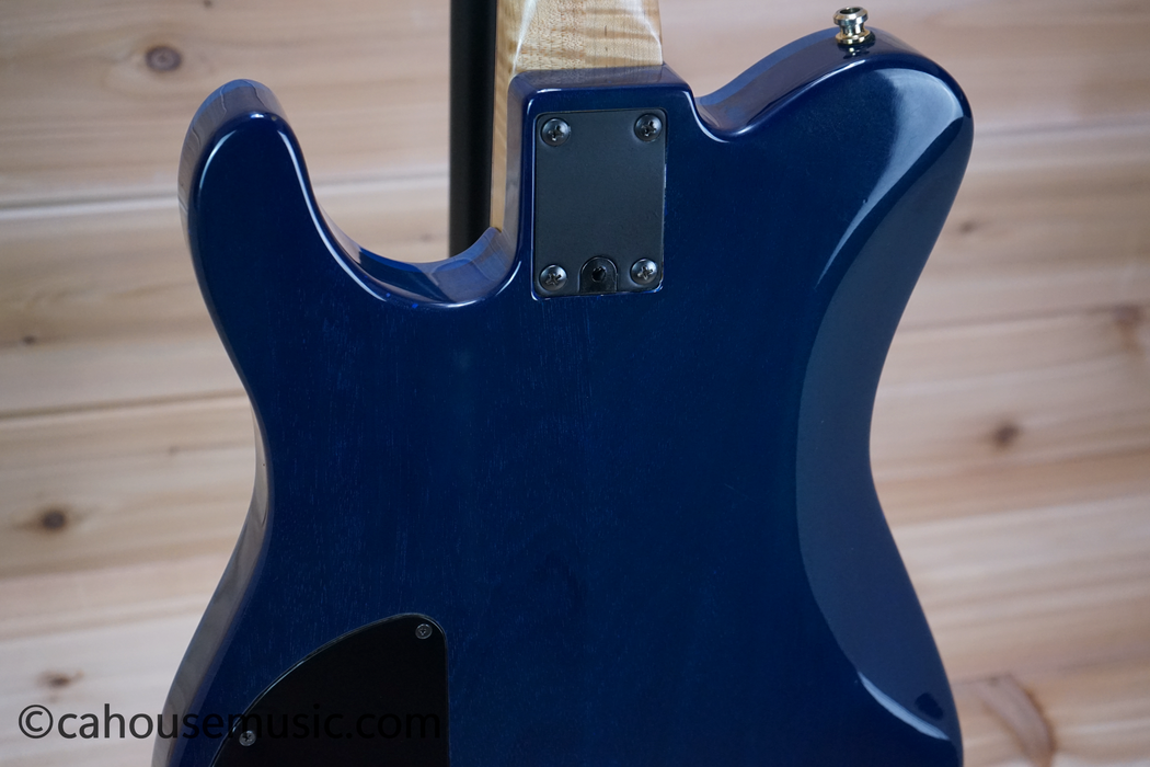 Peavey Generation Series Trans Blue Flame Electric Guitar Used