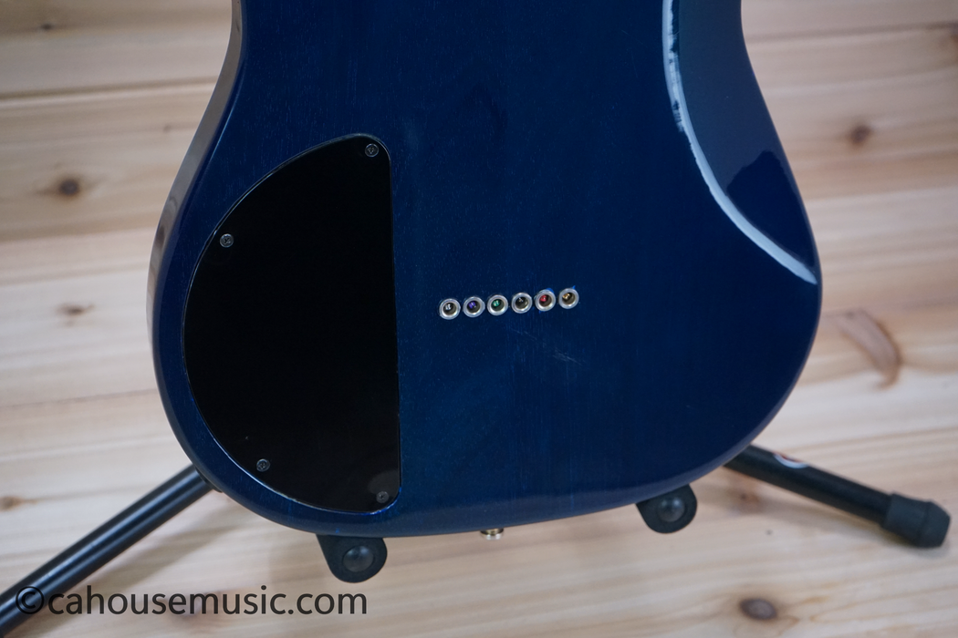 Peavey Generation Series Trans Blue Flame Electric Guitar Used