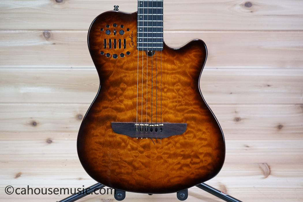 Godin Multiac ACS-SA Nylon Light Burst Quilt Special Edition Used