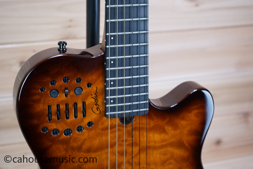 Godin Multiac ACS-SA Nylon Light Burst Quilt Special Edition Used