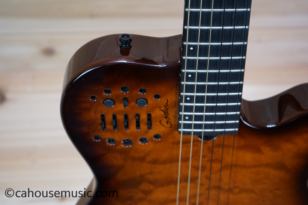 Godin Multiac ACS-SA Nylon Light Burst Quilt Special Edition Used