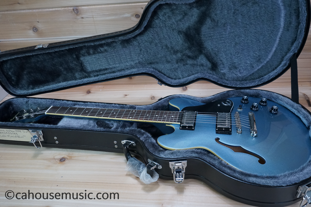 Epiphone Dot Ultra-339 Semi-Hollowbody Electric Guitar Pelham Blue Used