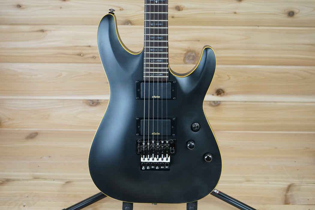 Schecter Demon-6 FR Electric Guitar Aged Black Satin B-Stock