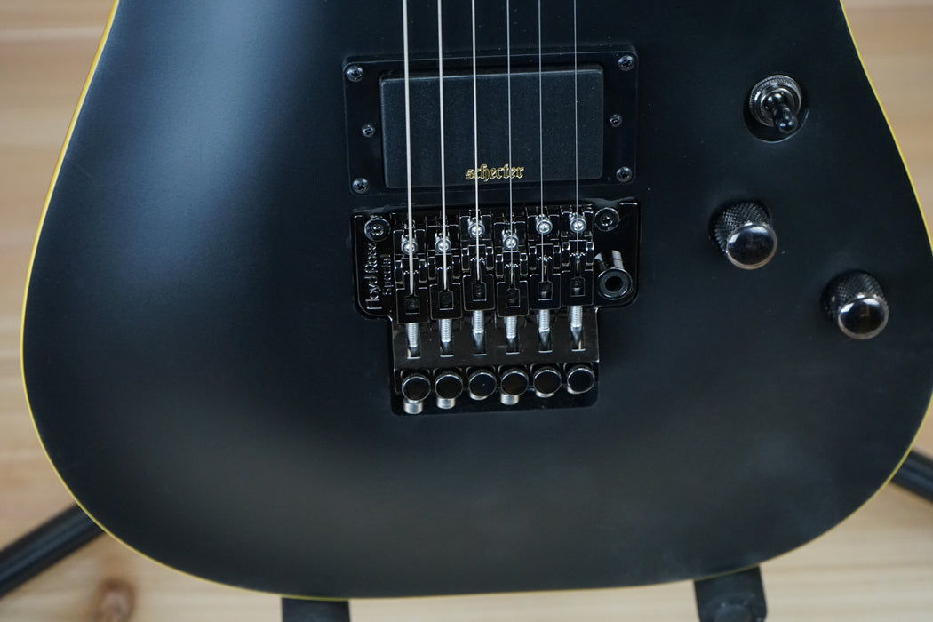 Schecter Demon-6 FR Electric Guitar Aged Black Satin B-Stock