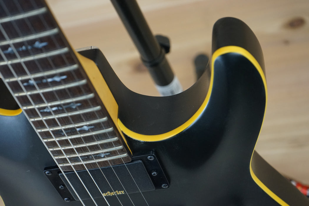 Schecter Demon-6 FR Electric Guitar Aged Black Satin B-Stock