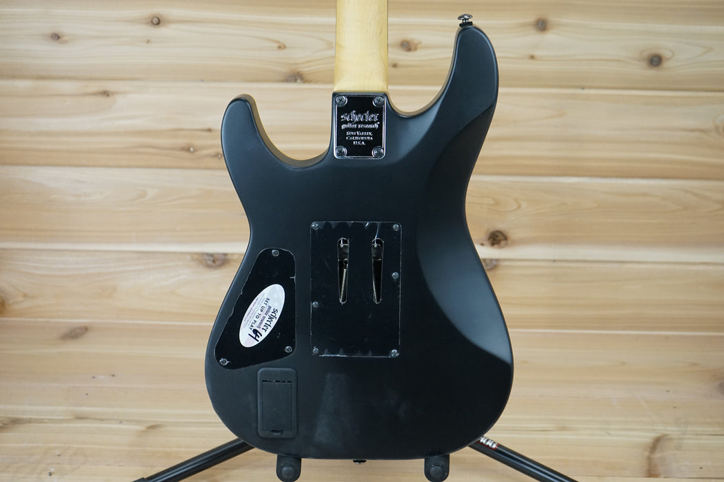 Schecter Demon-6 FR Electric Guitar Aged Black Satin B-Stock