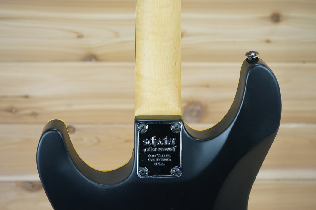 Schecter Demon-6 FR Electric Guitar Aged Black Satin B-Stock