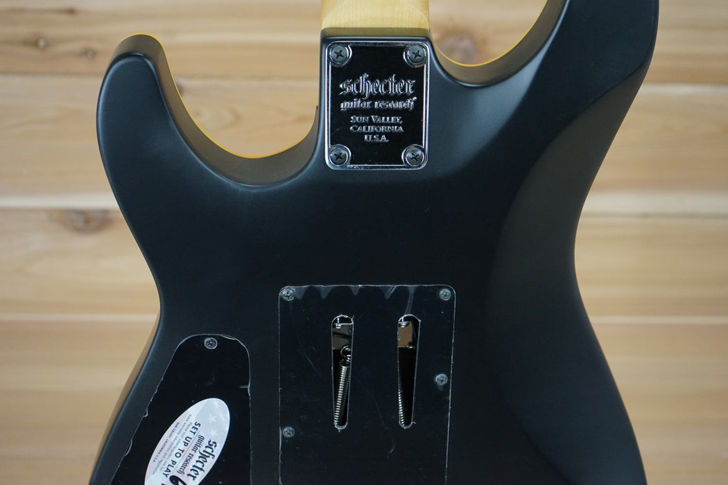 Schecter Demon-6 FR Electric Guitar Aged Black Satin B-Stock
