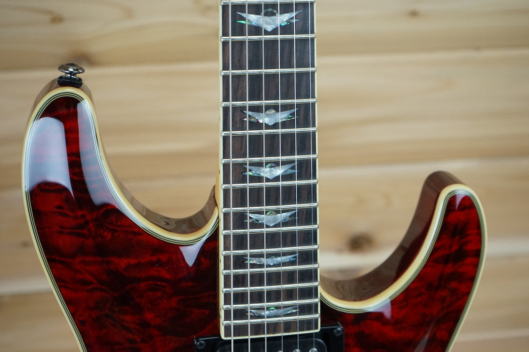 Schecter Omen Extreme-6 Blood Burst Electric Guitar B-Stock