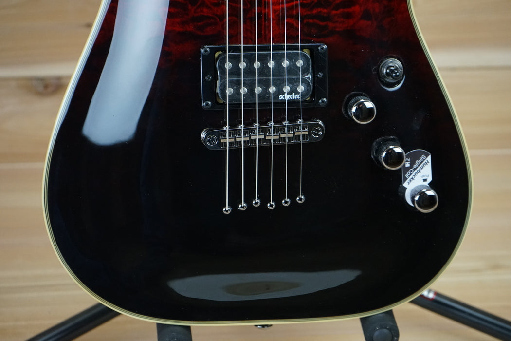 Schecter Omen Extreme-6 Blood Burst Electric Guitar B-Stock