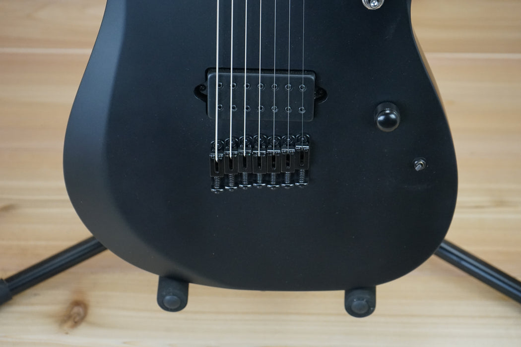 Ibanez Iron Label RGDRB71 7-String Electric Guitar Black Flat B-Stock