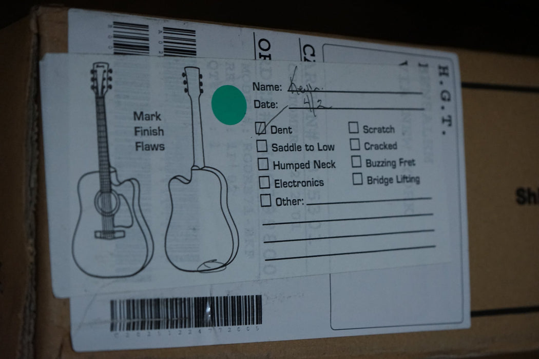 Ibanez Iron Label RGDRB71 7-String Electric Guitar Black Flat B-Stock