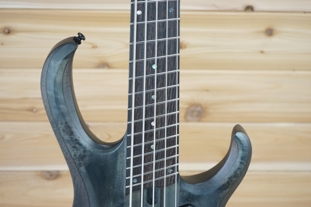 Ibanez BTB805MS 5-String Bass Guitar Transparent Gray Flat B-Stock