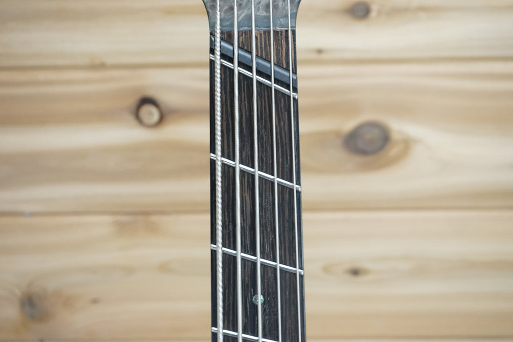 Ibanez BTB805MS 5-String Bass Guitar Transparent Gray Flat B-Stock