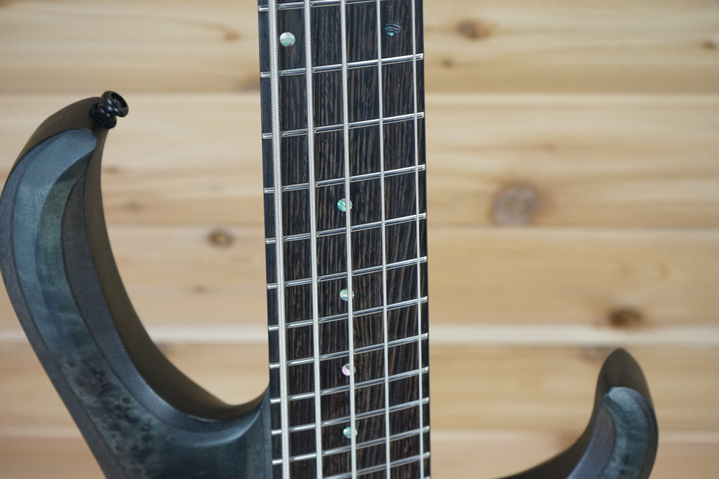 Ibanez BTB805MS 5-String Bass Guitar Transparent Gray Flat B-Stock