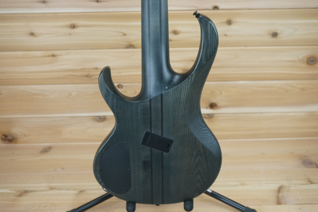 Ibanez BTB805MS 5-String Bass Guitar Transparent Gray Flat B-Stock