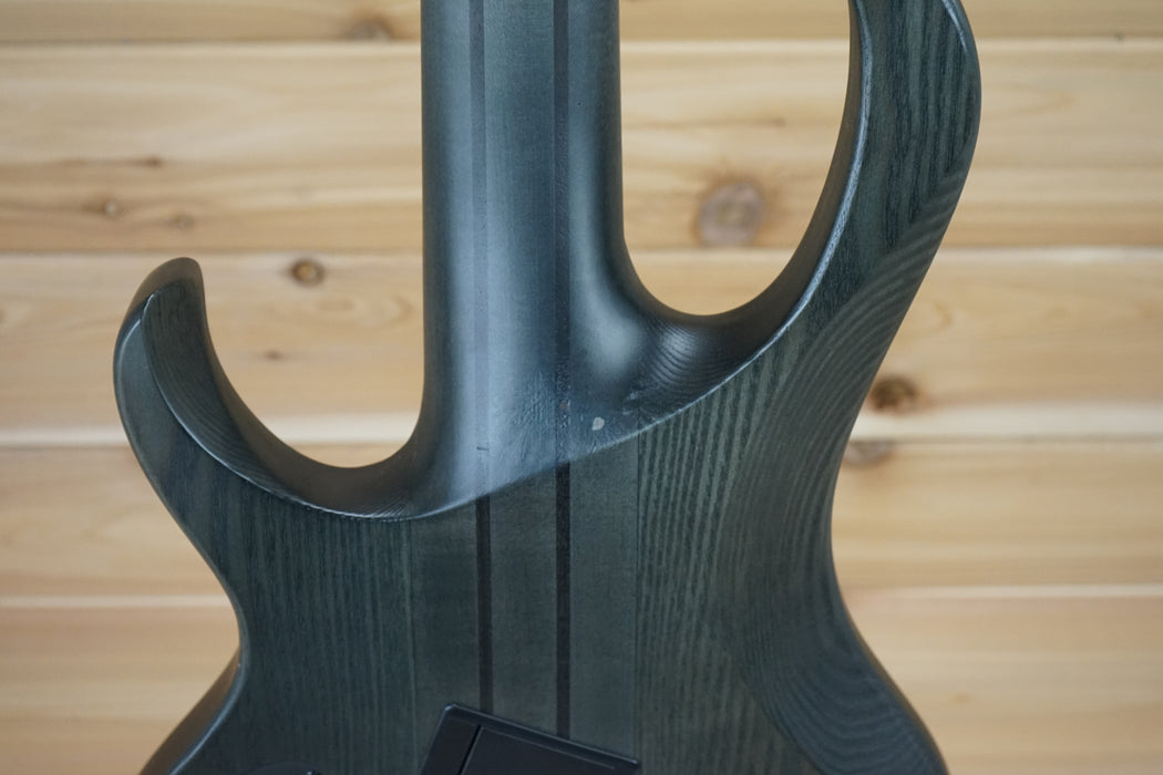 Ibanez BTB805MS 5-String Bass Guitar Transparent Gray Flat B-Stock