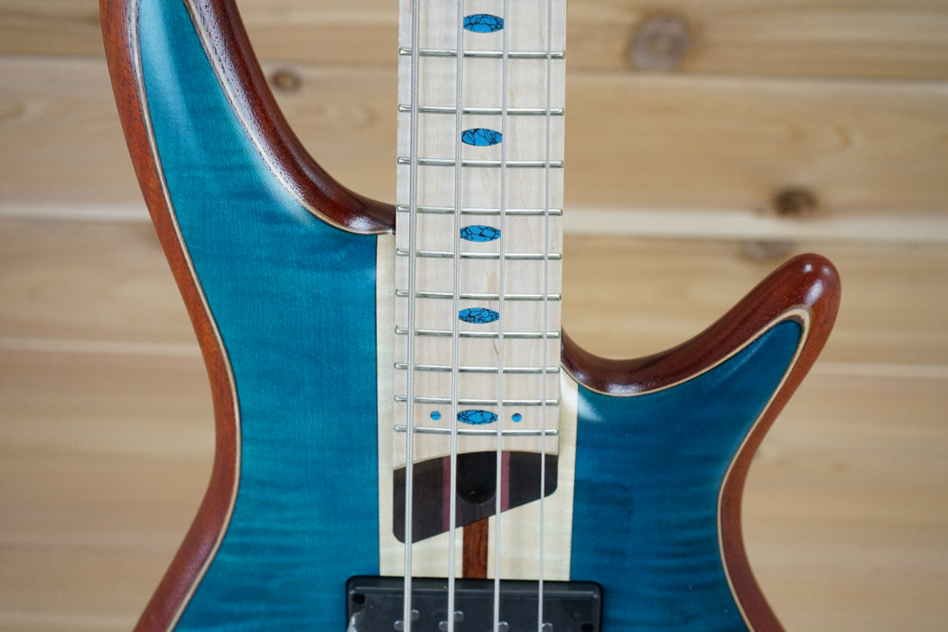 Ibanez SR1420B Bass Guitar Caribbean Green Low Gloss B-Stock