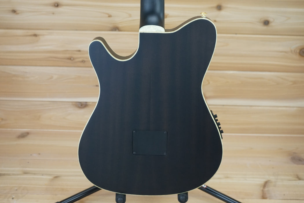 Ibanez TOD10N Tim Henson Signature Nylon-String Acoustic-Electric Guitar Transparent Black Flat B-Stock