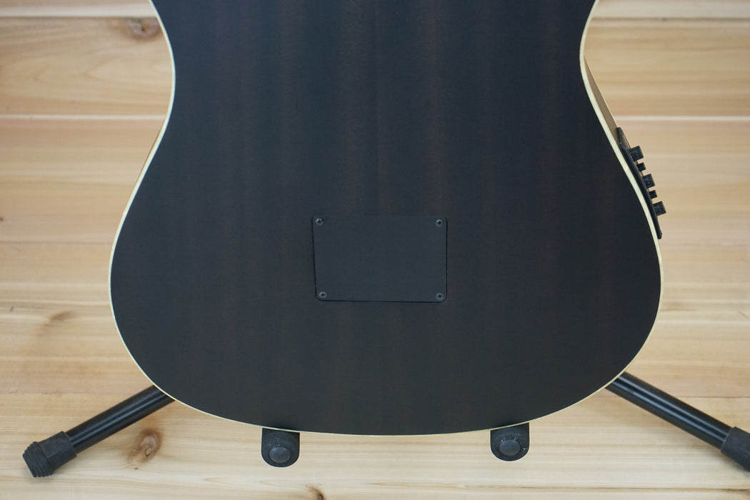 Ibanez TOD10N Tim Henson Signature Nylon-String Acoustic-Electric Guitar Transparent Black Flat B-Stock