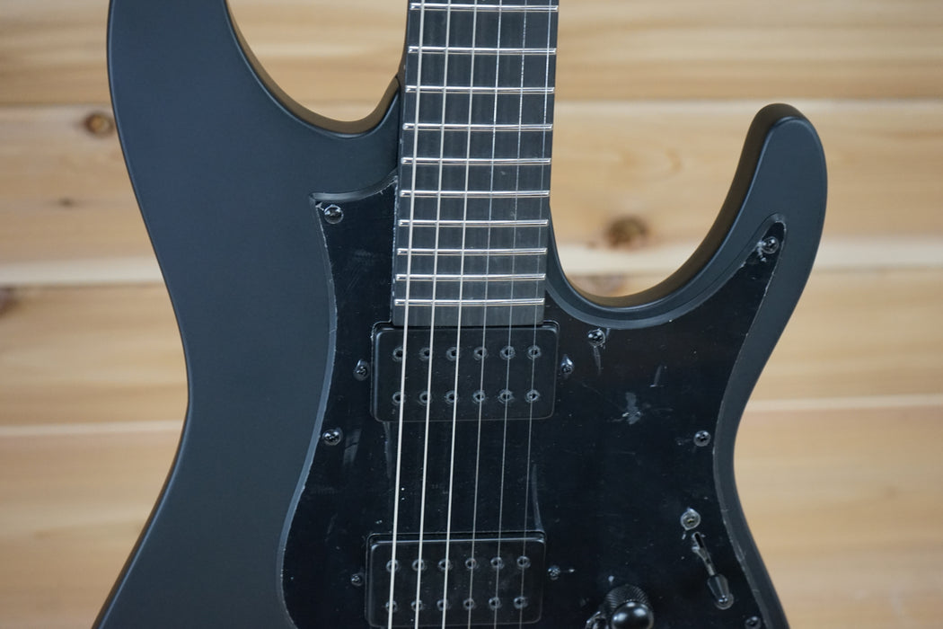 Ibanez AZ Iron Label AZ41B1BKF Solid Body Electric Guitar Black Flat B-Stock