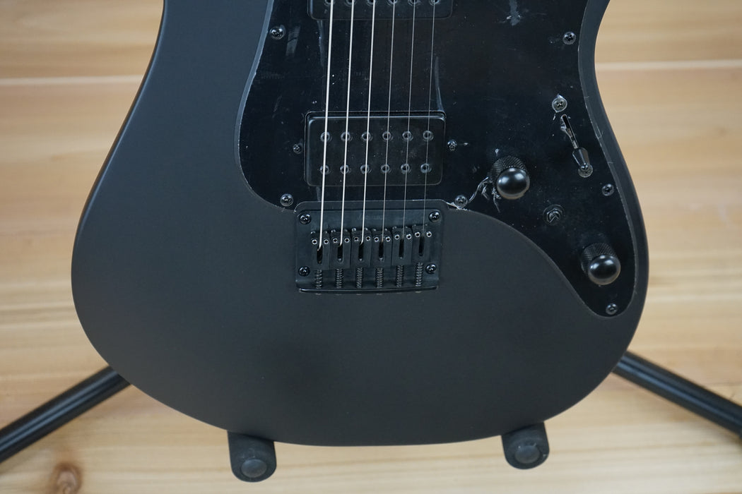 Ibanez AZ Iron Label AZ41B1BKF Solid Body Electric Guitar Black Flat B-Stock