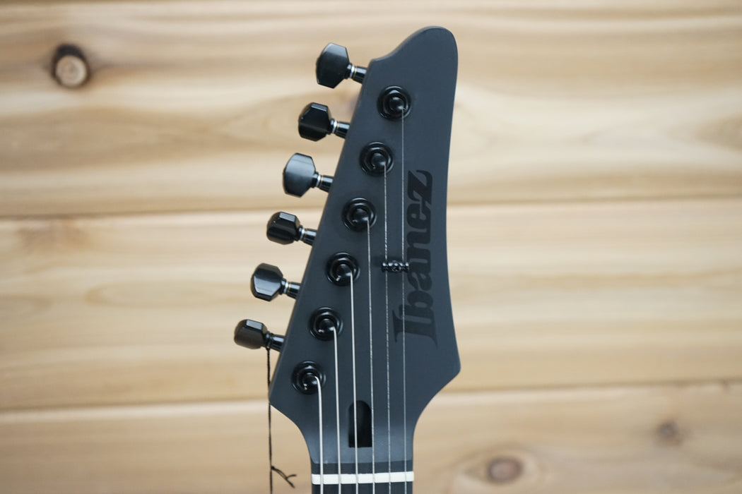 Ibanez AZ Iron Label AZ41B1BKF Solid Body Electric Guitar Black Flat B-Stock