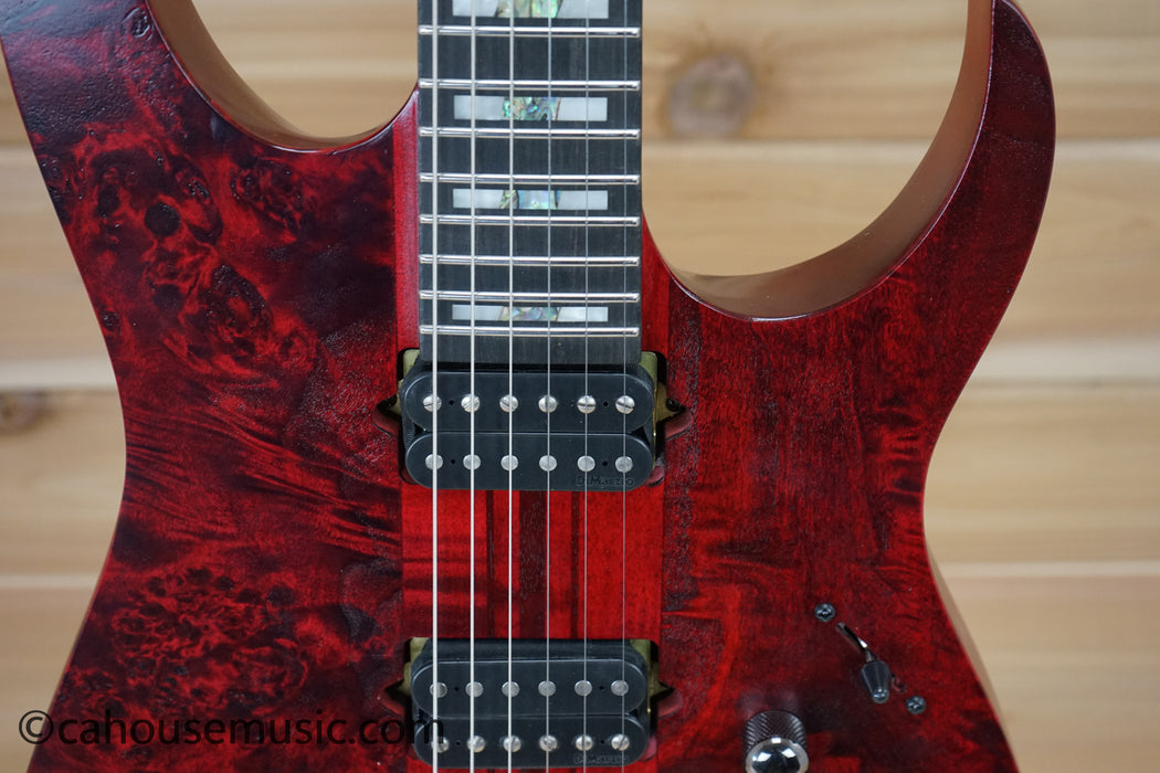 Ibanez RG Premium RGT1221PB-SWL Solid Body Electric Guitar Stained Wine Red Low Gloss B-Stock