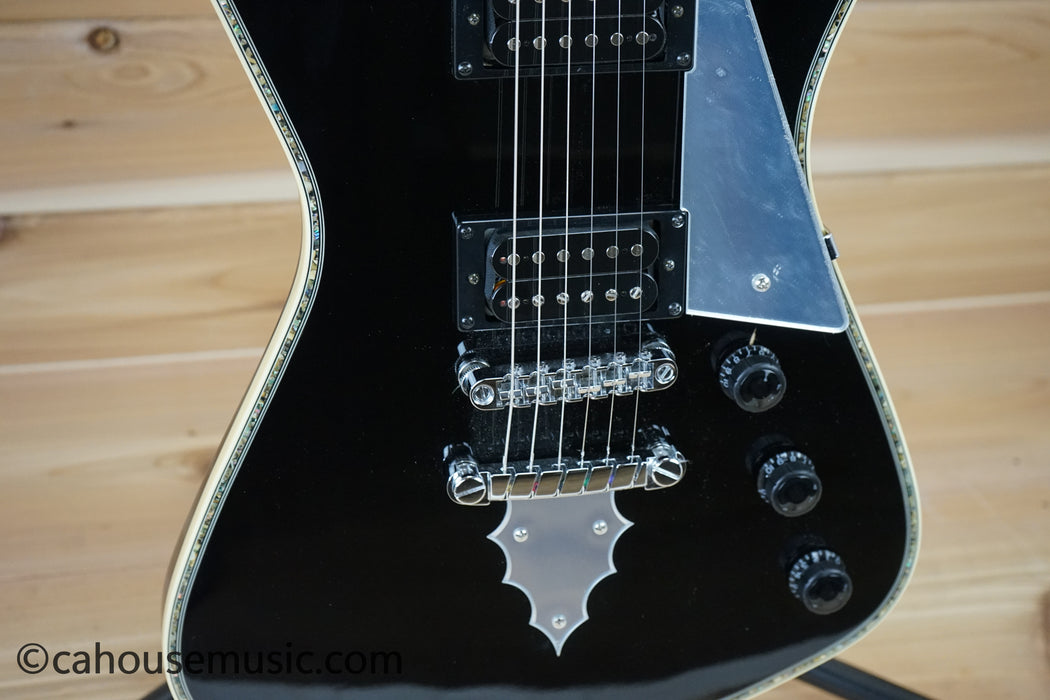Ibanez PS120 Paul Stanley Signature Iceman Electric Guitar Black B-Stock