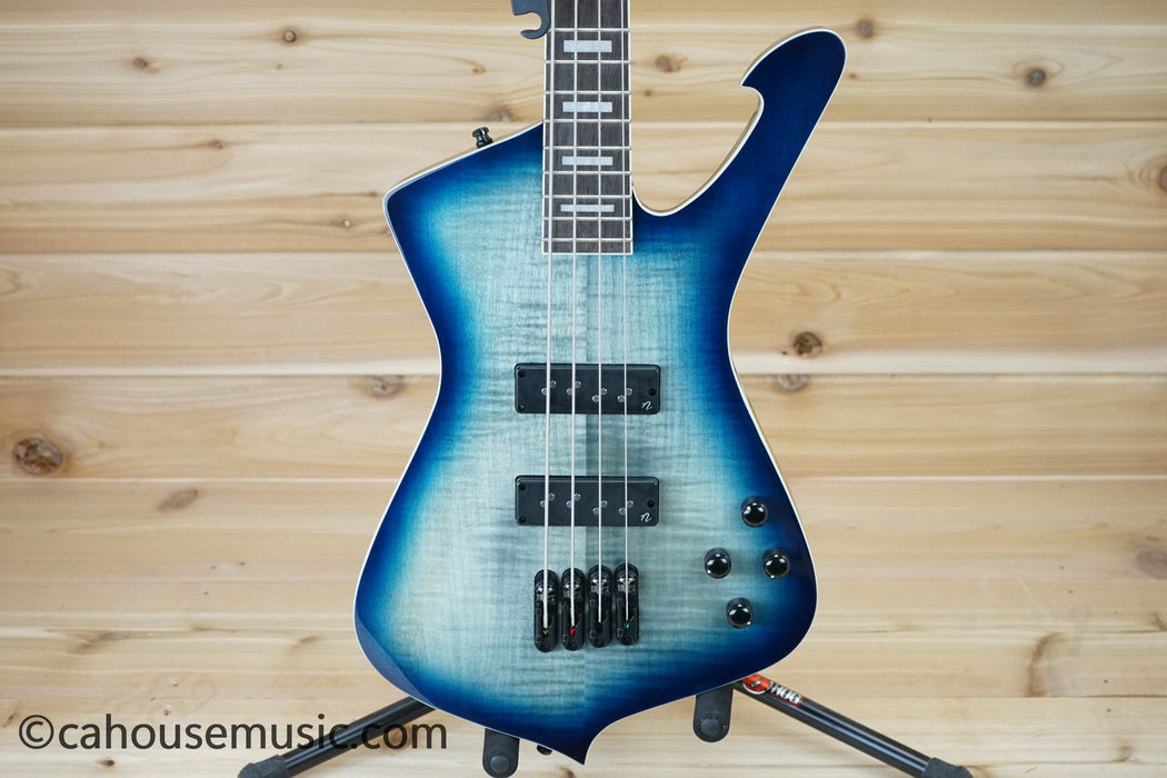 Ibanez Iceman ICB720FM Bass Guitar Cosmic Blue Starburst B-Stock