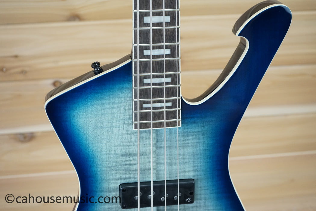 Ibanez Iceman ICB720FM Bass Guitar Cosmic Blue Starburst B-Stock