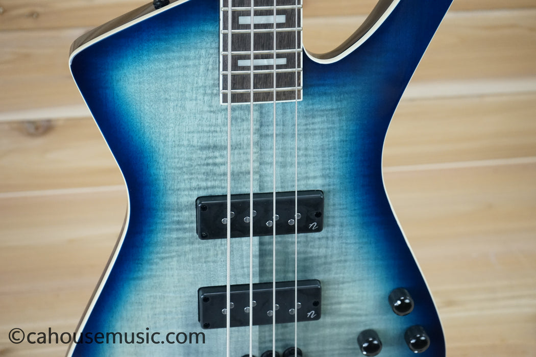 Ibanez Iceman ICB720FM Bass Guitar Cosmic Blue Starburst B-Stock