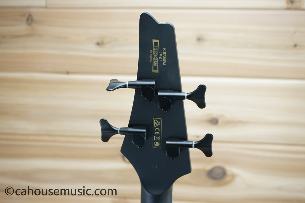 Ibanez Iceman ICB720FM Bass Guitar Cosmic Blue Starburst B-Stock
