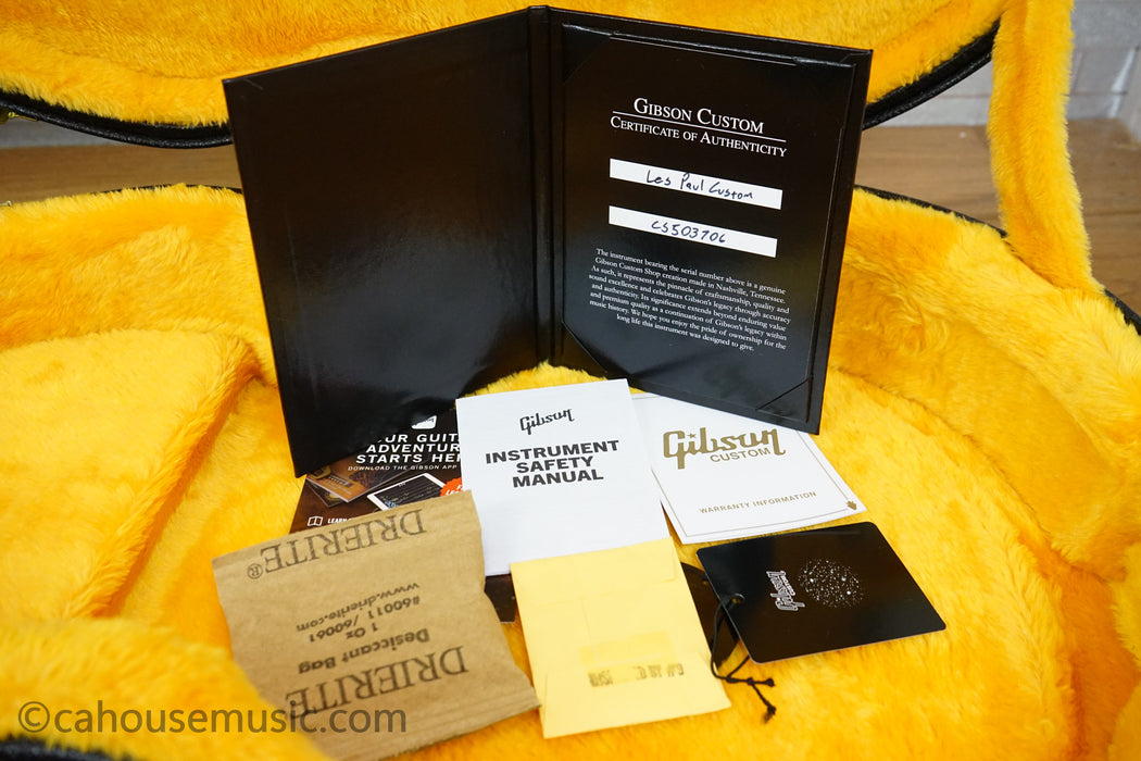 Gibson Custom Les Paul Custom Electric Guitar - Alpine White