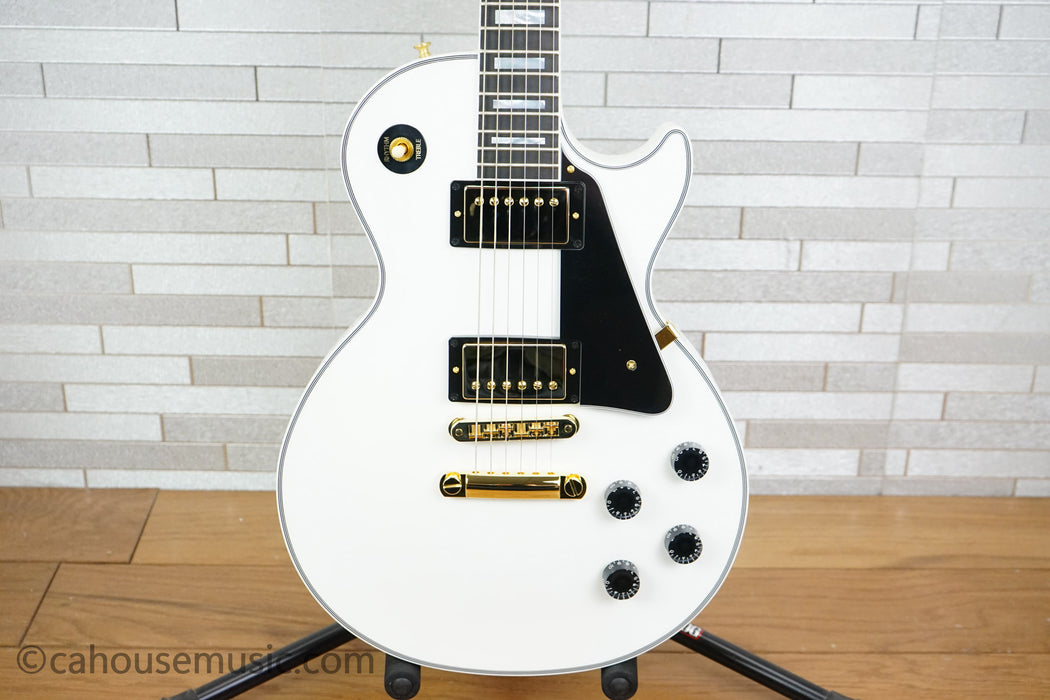 Gibson Custom Les Paul Custom Electric Guitar - Alpine White