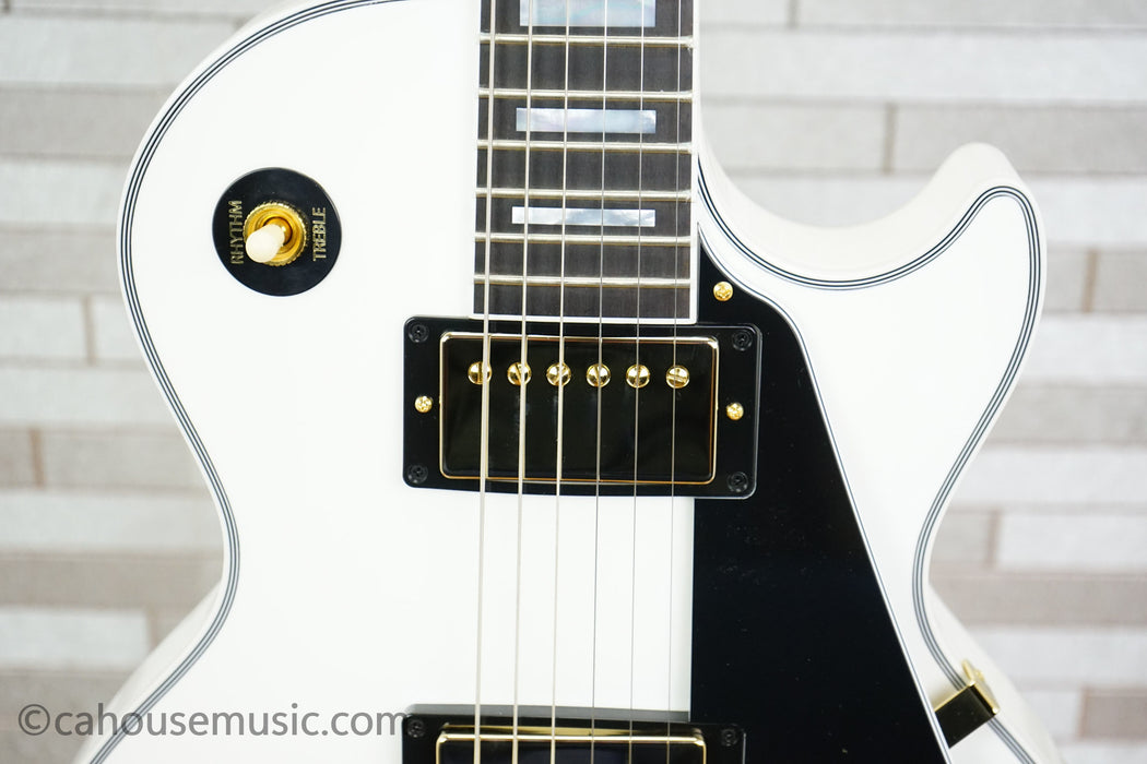Gibson Custom Les Paul Custom Electric Guitar - Alpine White
