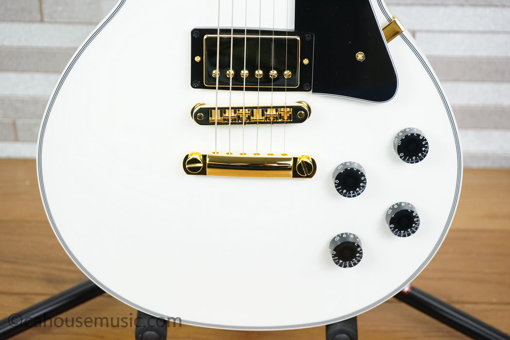 Gibson Custom Les Paul Custom Electric Guitar - Alpine White
