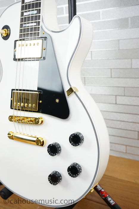 Gibson Custom Les Paul Custom Electric Guitar - Alpine White