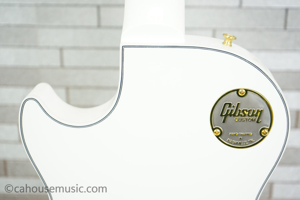 Gibson Custom Les Paul Custom Electric Guitar - Alpine White