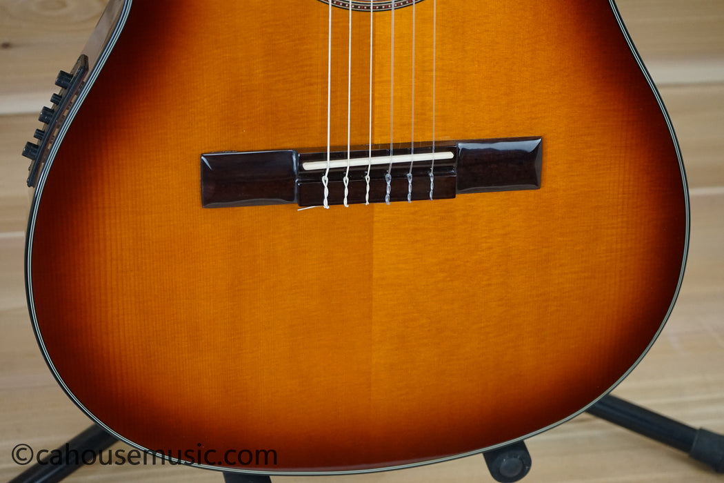 Ibanez GA35TCE Thinline Cutaway Classical-Electric Guitar Violin Sunburst B-Stock