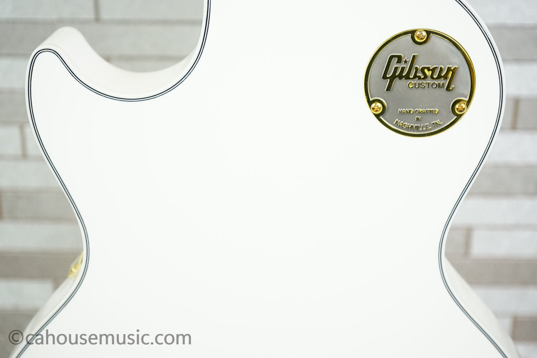 Gibson Custom Les Paul Custom Electric Guitar - Alpine White