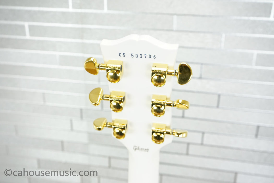 Gibson Custom Les Paul Custom Electric Guitar - Alpine White