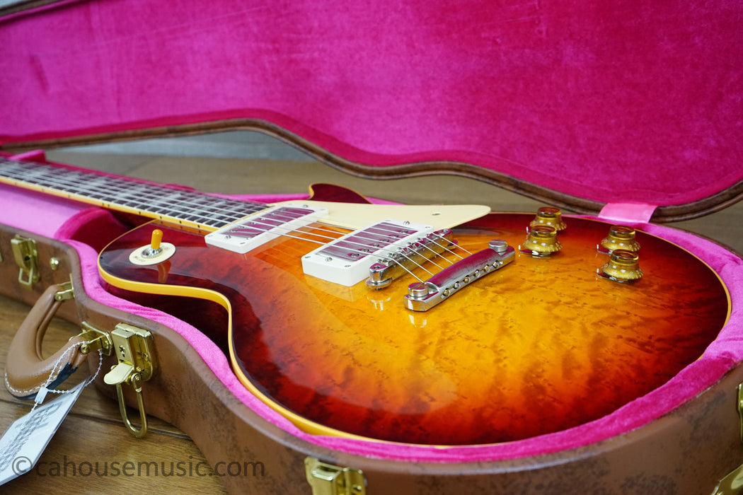 Gibson Custom Shop M2M Birdseye ’59 Les Paul Standard Reissue - Factory Burst