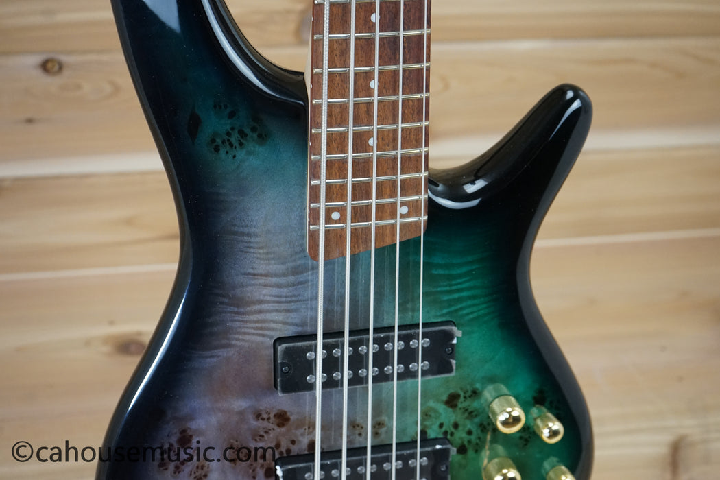 Ibanez SR405EPBDX 5 String Bass Guitar Tropical Seafloor Burst B-Stock