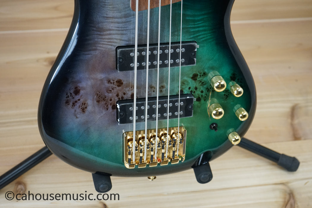 Ibanez SR405EPBDX 5 String Bass Guitar Tropical Seafloor Burst B-Stock